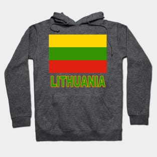 The Pride of Lithuania - Lithuanian Flag Design Hoodie